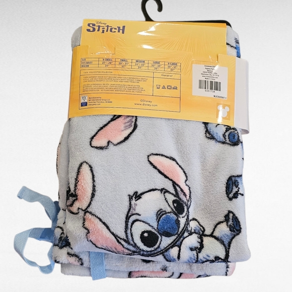 Disney Stitch Sleep Pajama Pants with Pockets Size Medium - Picture 4 of 7